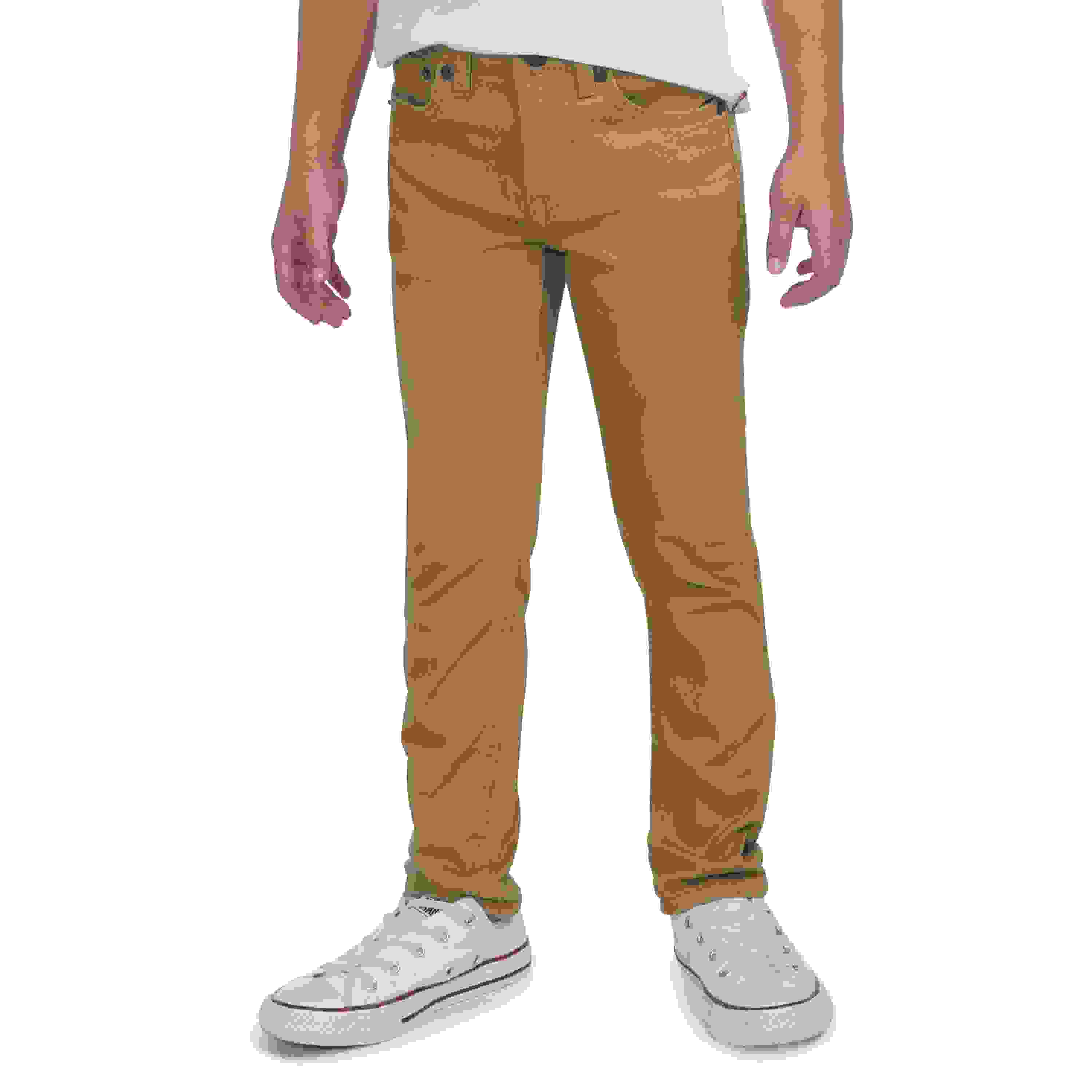 Levi's 510 Eco Performance Skinny Fit Lt Wash Little Boys' Khaki Denim Jeans